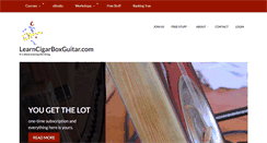 Desktop Screenshot of learncigarboxguitar.com