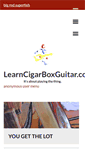 Mobile Screenshot of learncigarboxguitar.com